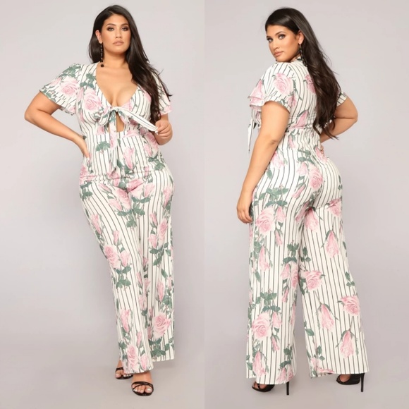floral jumpsuit fashion nova
